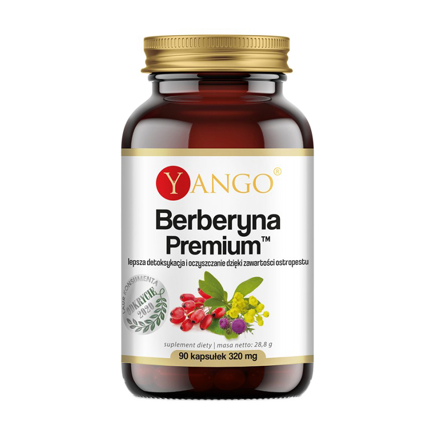 Берберін преміум Yango Berberine Premium, 90 шт